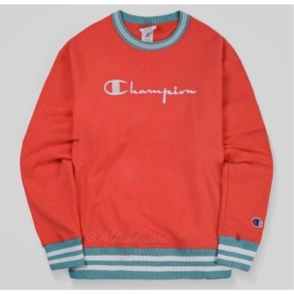 Champion Reverse Weave Crew Stitched Script Groov… - image 1